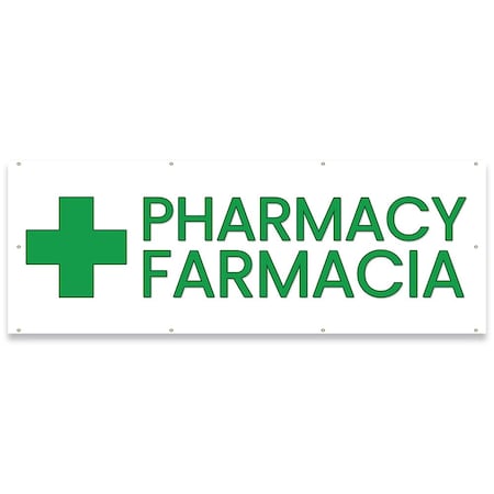 Pharmacy Farmacia Banner Concession Stand Food Truck Single Sided